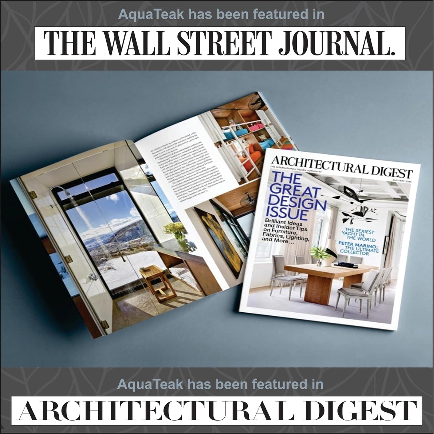 AquaTeak The Original 15.5" Kai Corner Teak Shower Bench with Shelf